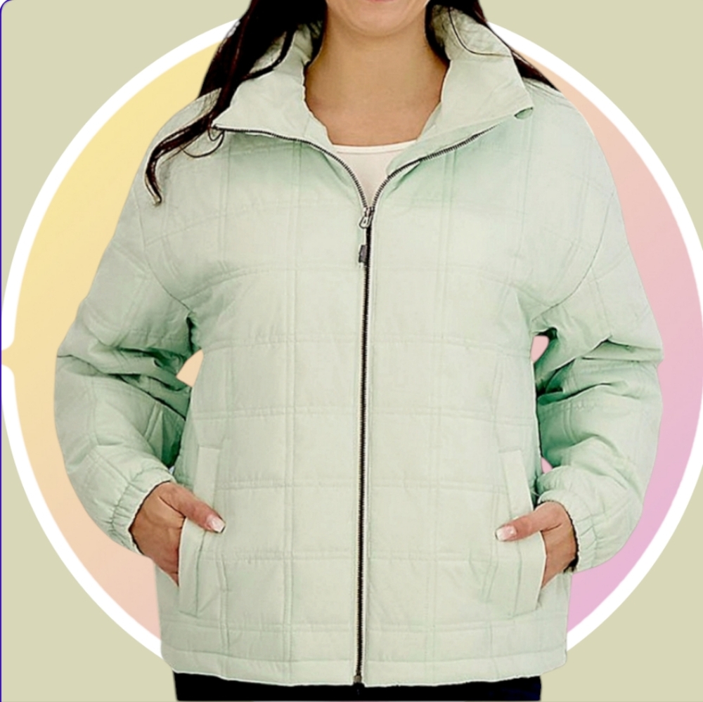 NWT Thermocloud Technology Quilted Puffer Jacket  Sz XL Also Have XXL Sep Listng